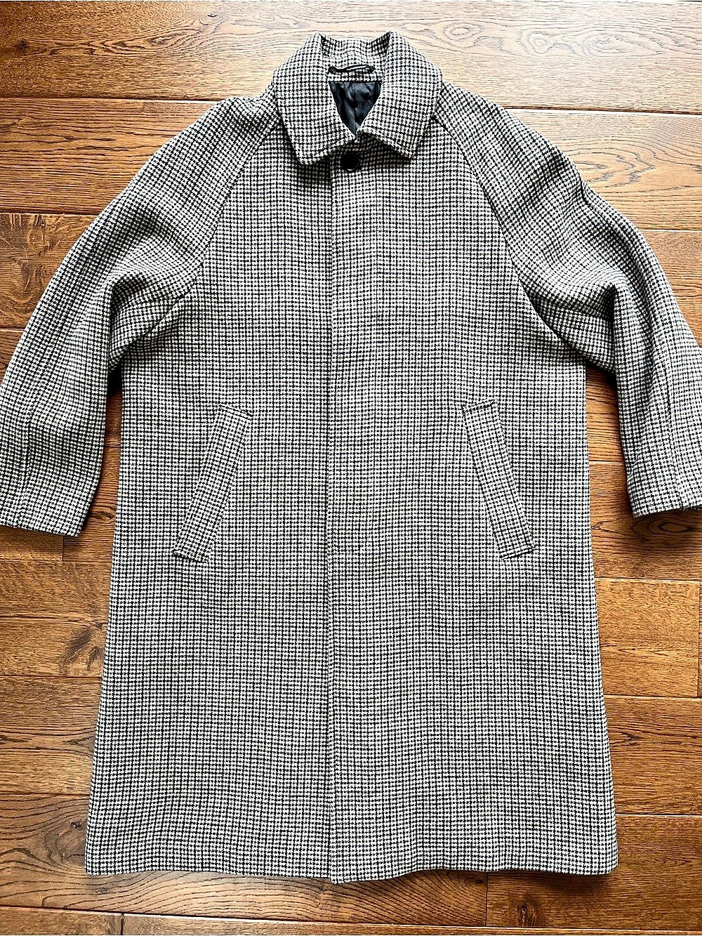 H&M Houndstooth Wool Coat